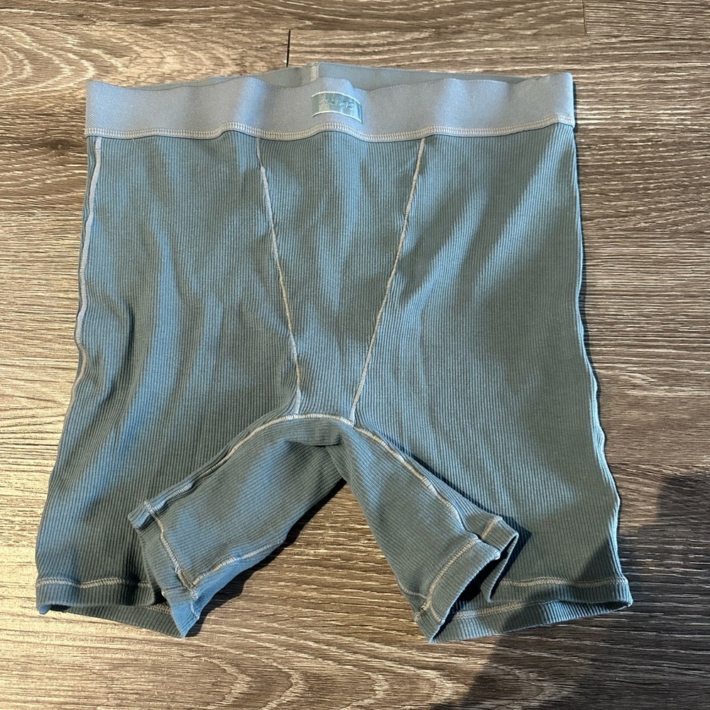 Skims blue boxer shorts size women's m